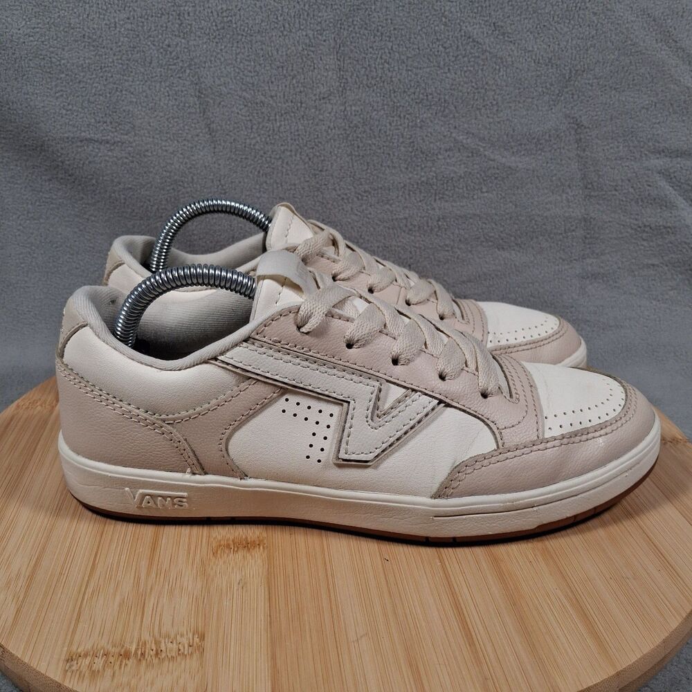 Vans Lowland ComfyCush Womens Size 7 Shoes Sneakers White Marshmallow Skate
